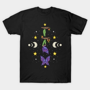 Metamorphosis | Caterpillar, Chrysalis and Butterfly T-Shirt